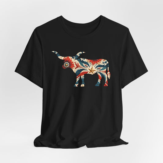 Longhorn Rustic Whimsy T-Shirt