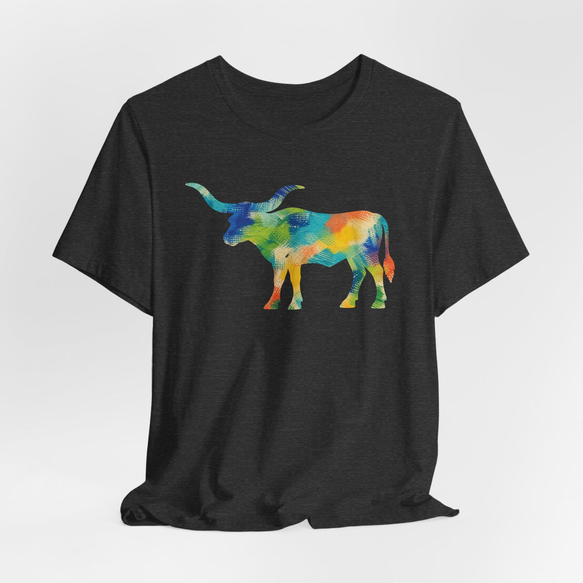Longhorn Abstract Print T-Shirt