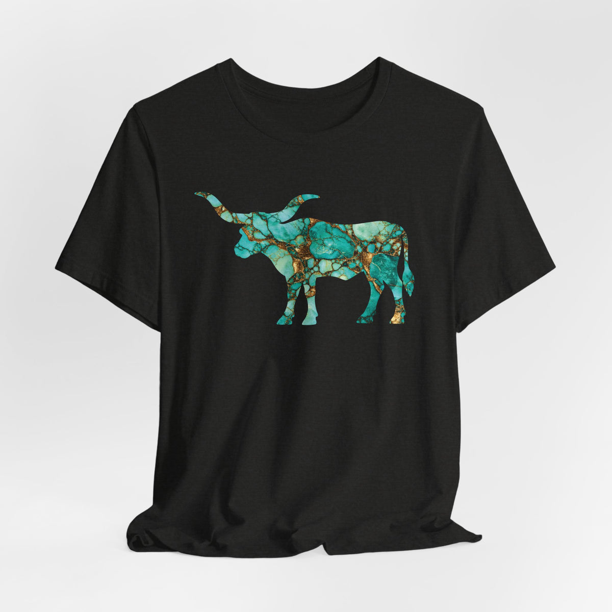 Longhorn Turquoise Marbling T-Shirt