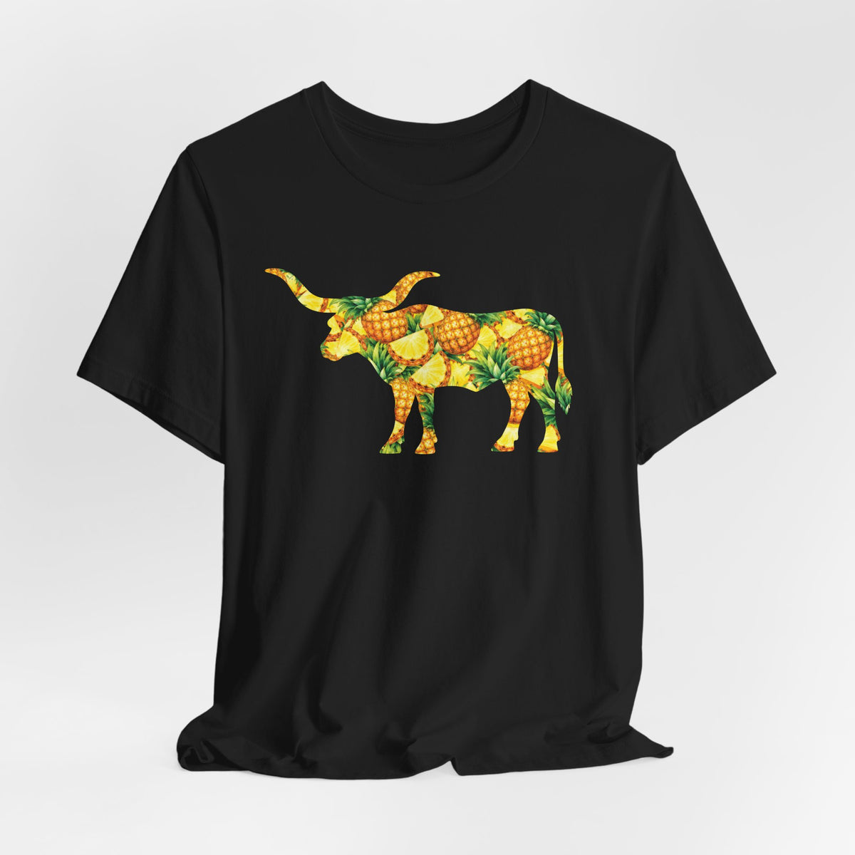 Longhorn Pineapple Print T-Shirt