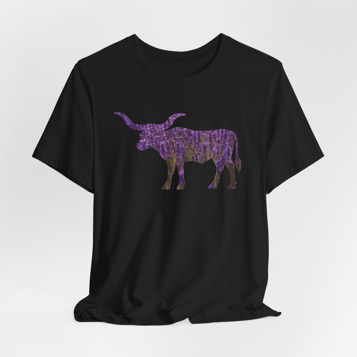 Longhorn in Lavender T-Shirt