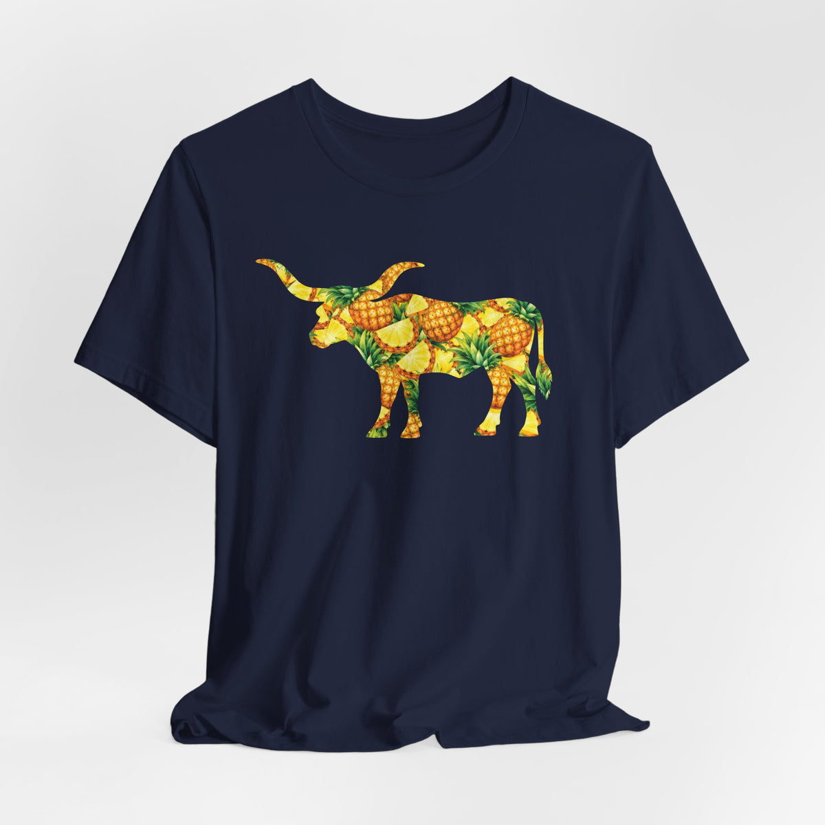 Longhorn Pineapple Print T-Shirt
