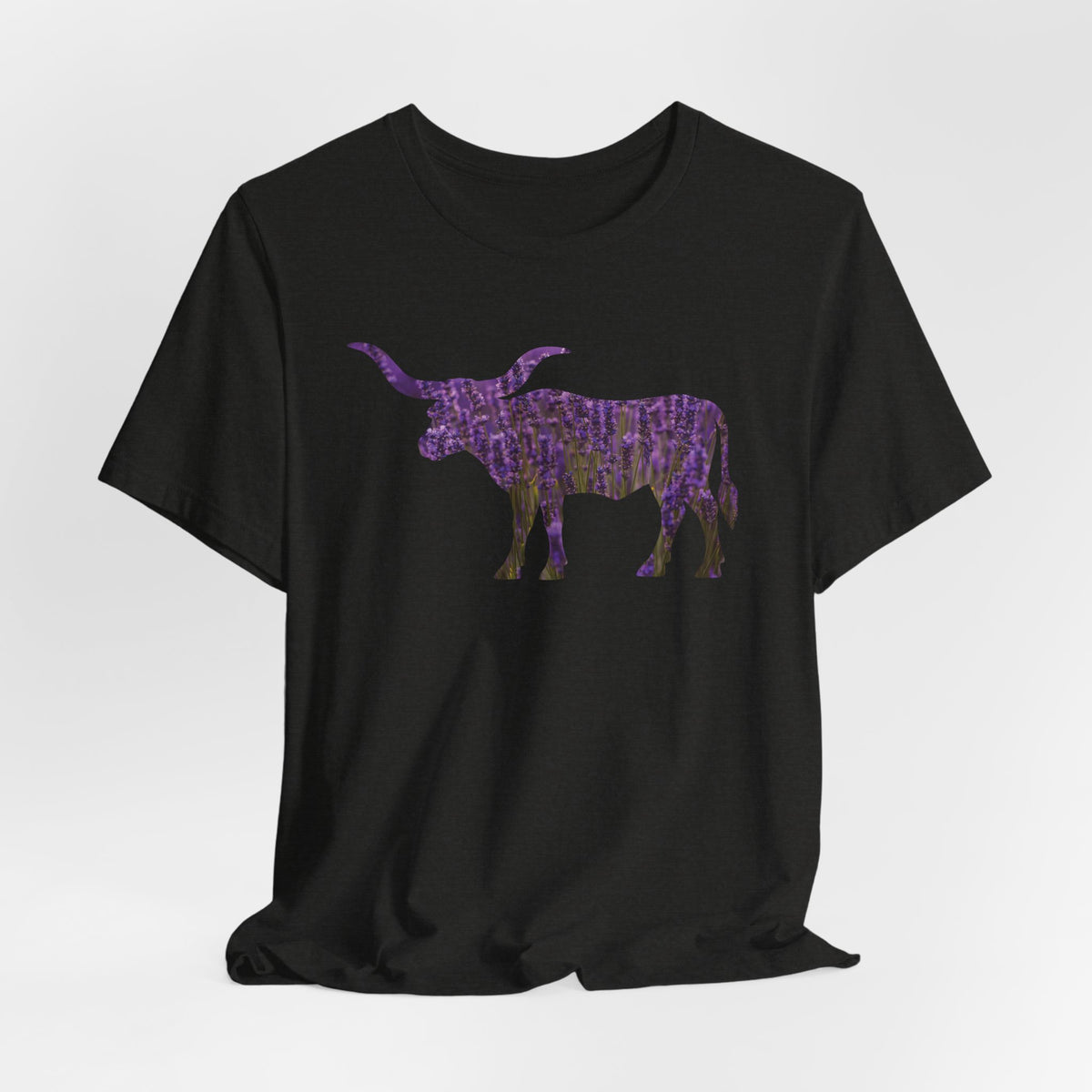 Longhorn in Lavender T-Shirt