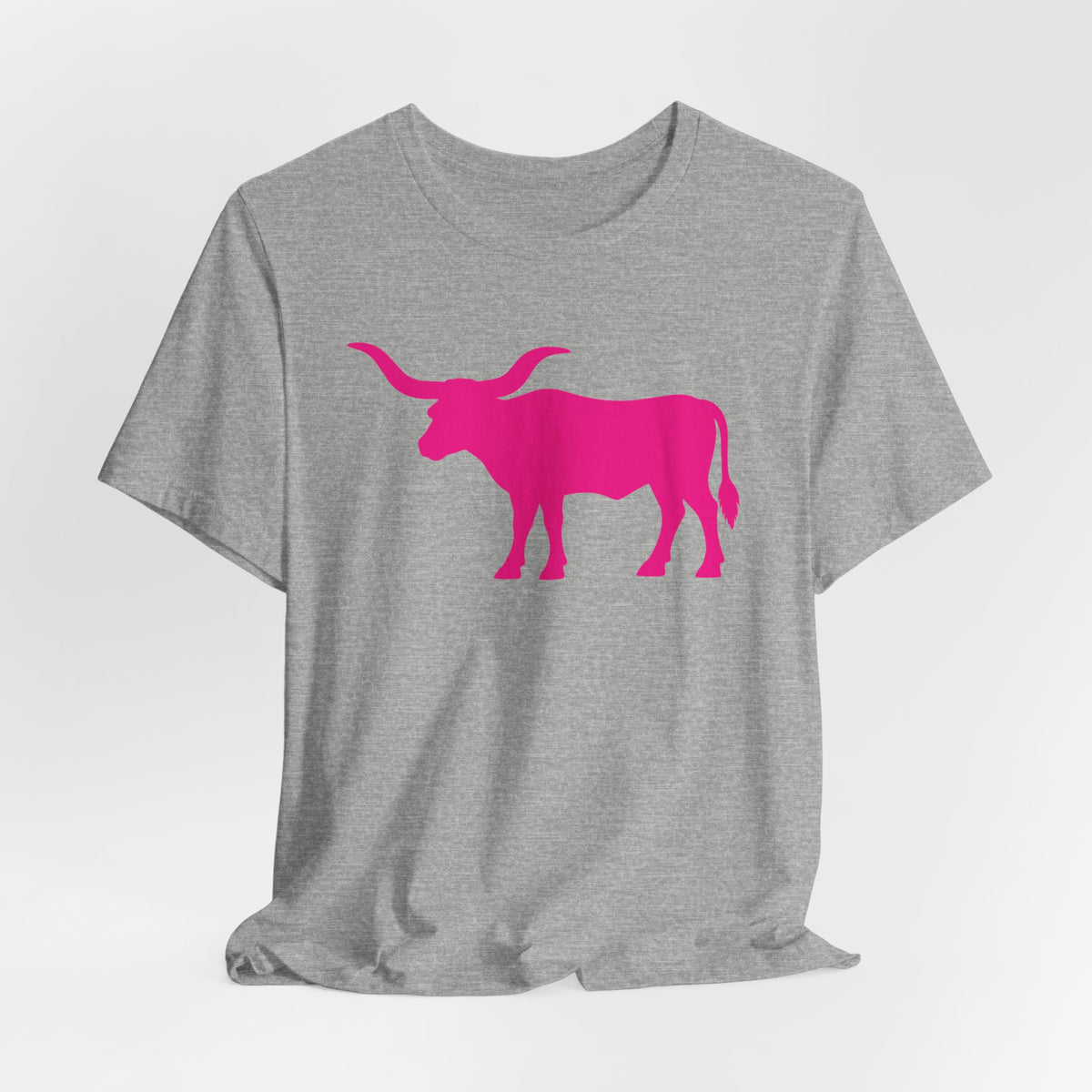 Longhorn Electric Pink T-Shirt
