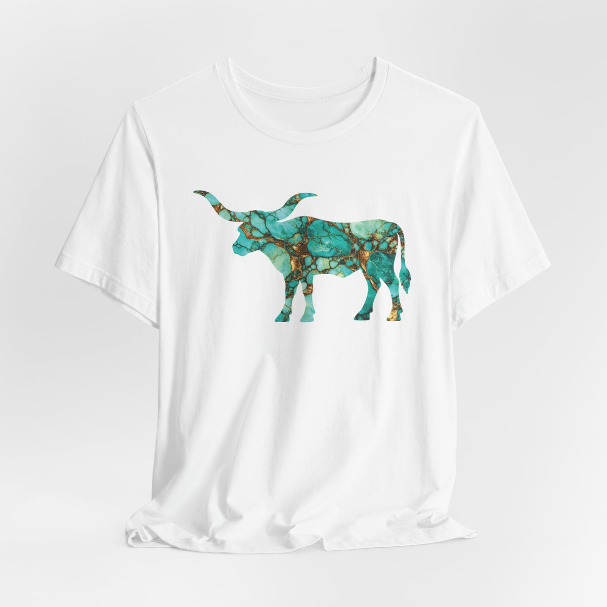 Longhorn Turquoise Marbling T-Shirt