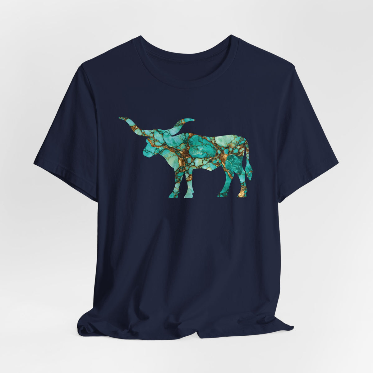 Longhorn Turquoise Marbling T-Shirt