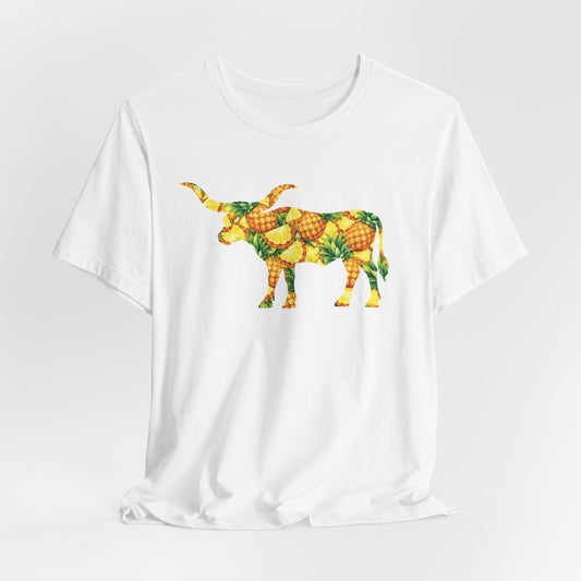 Longhorn Pineapple Print T-Shirt