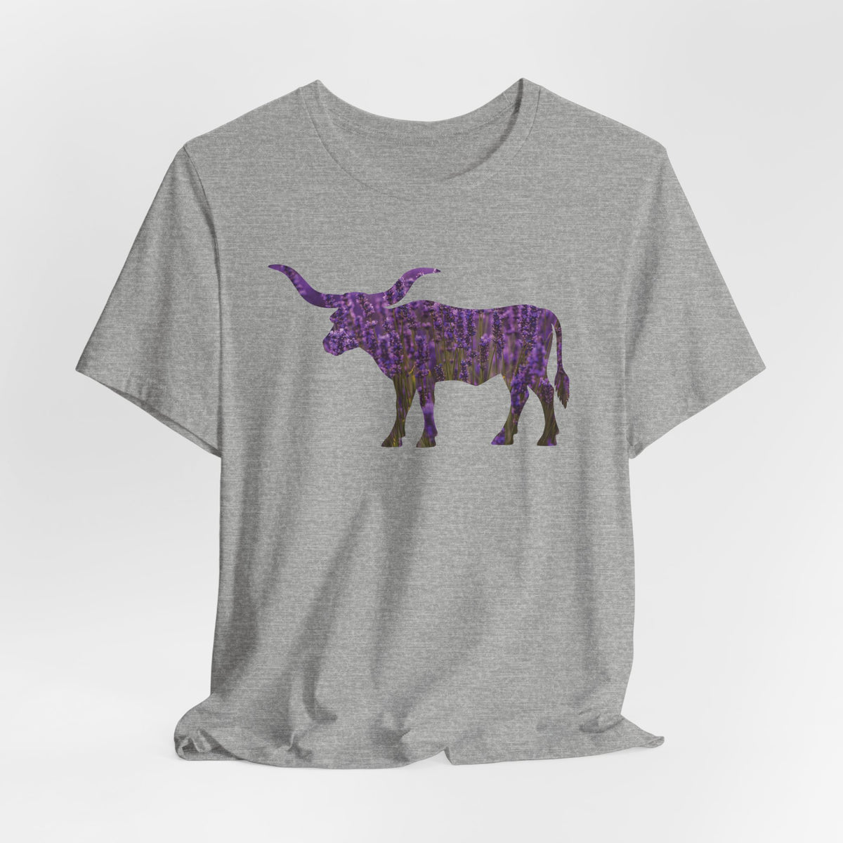 Longhorn in Lavender T-Shirt