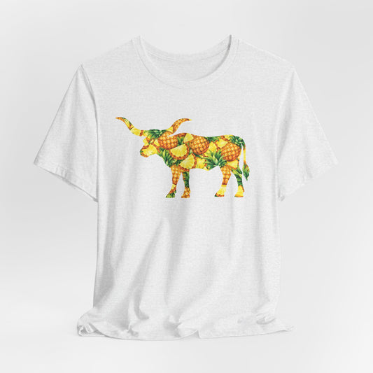 Longhorn Pineapple Print T-Shirt
