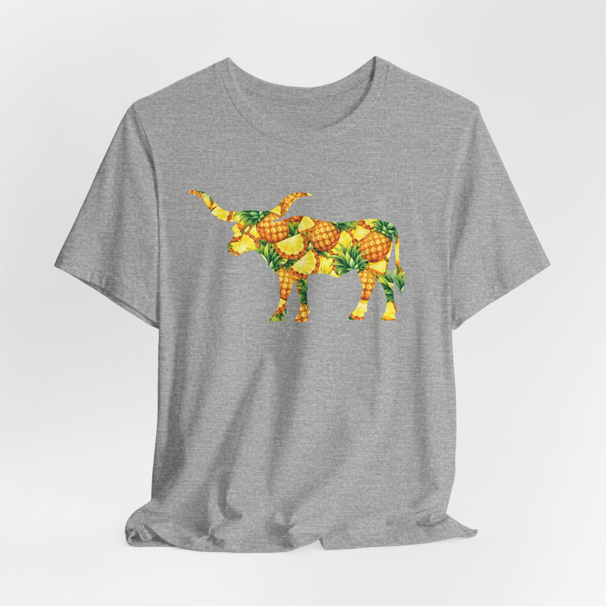 Longhorn Pineapple Print T-Shirt