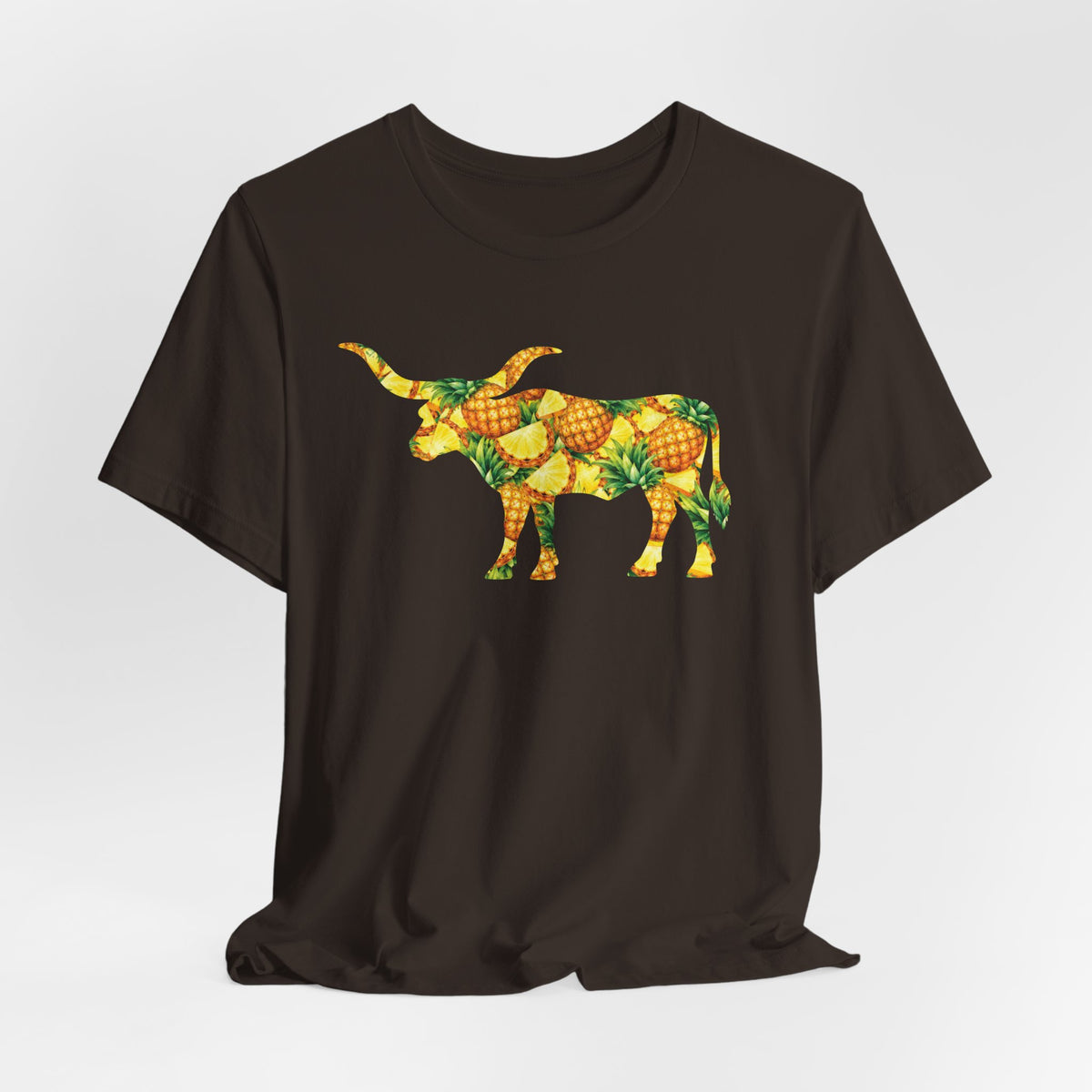 Longhorn Pineapple Print T-Shirt