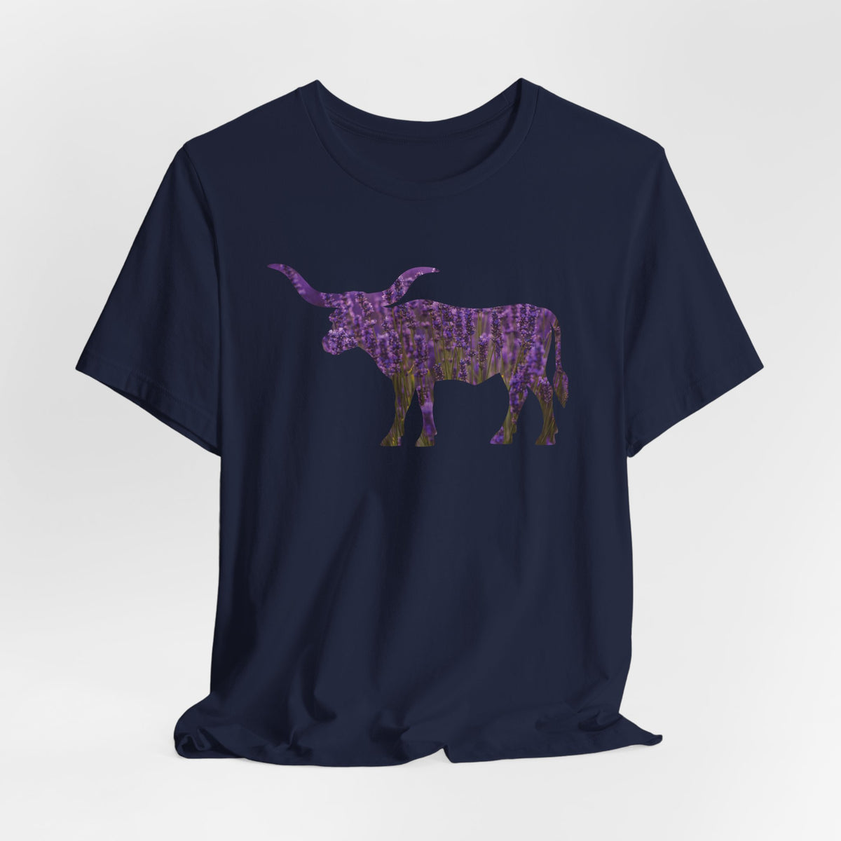 Longhorn in Lavender T-Shirt